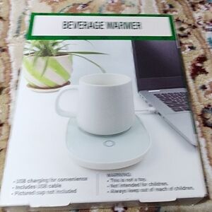 USB Beverage Warmer - White